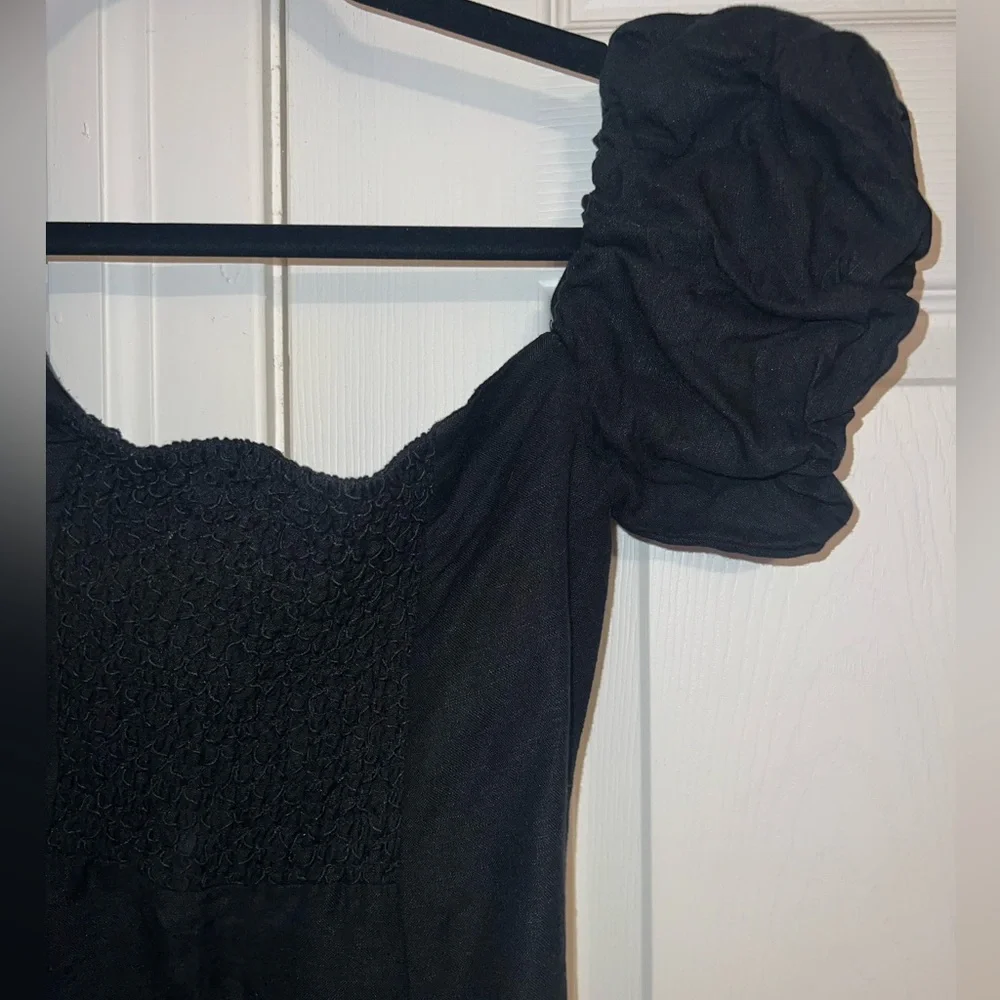 Zara Lilen Viscose Off-Shoulder Dress - Picture 5 of 6